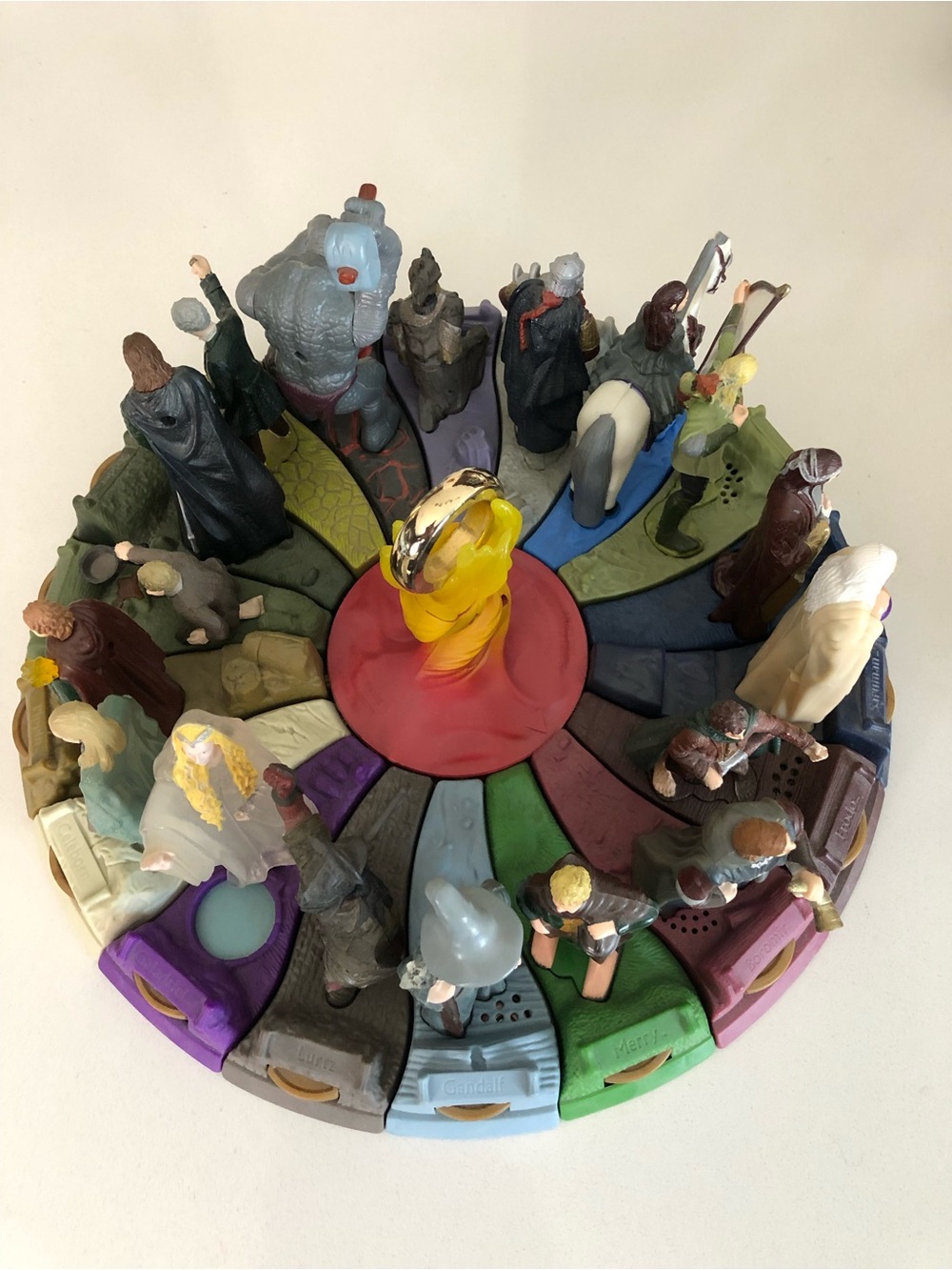 Lord of The Rings 19 figure master set collection from Burger King.